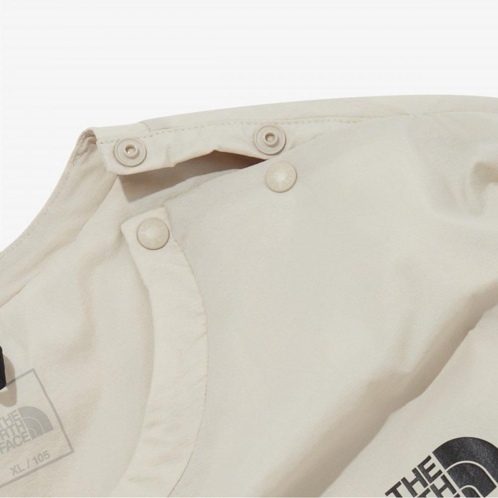 The North Face Nm5mq54b Men S Felix Heat Crewneck   White Sand