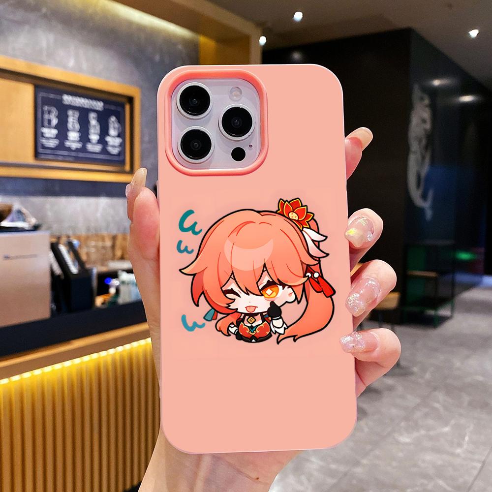 

HSR Guinaifen Jelly Double layer Pink Mobile Phone Case for iPhone 17 16 15 14 13 12 11 Air Pro Max Plus Protective iPhone 11 Pro Max