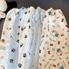 Women's Miracle Pajama Pants: Spring/Summer, Loose, Mosquito-Proof, Thin Casual Wear for Walks and Air-Conditioned Rooms.