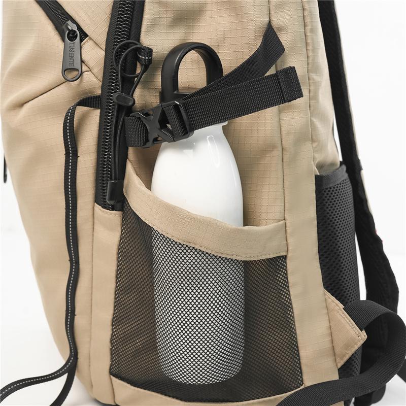Leichter Nylon-Rucksack für Damen & Herren – Wasserdichtes Outdoor-Design mit mehreren Taschen, Ideal zum Wandern und Reisen