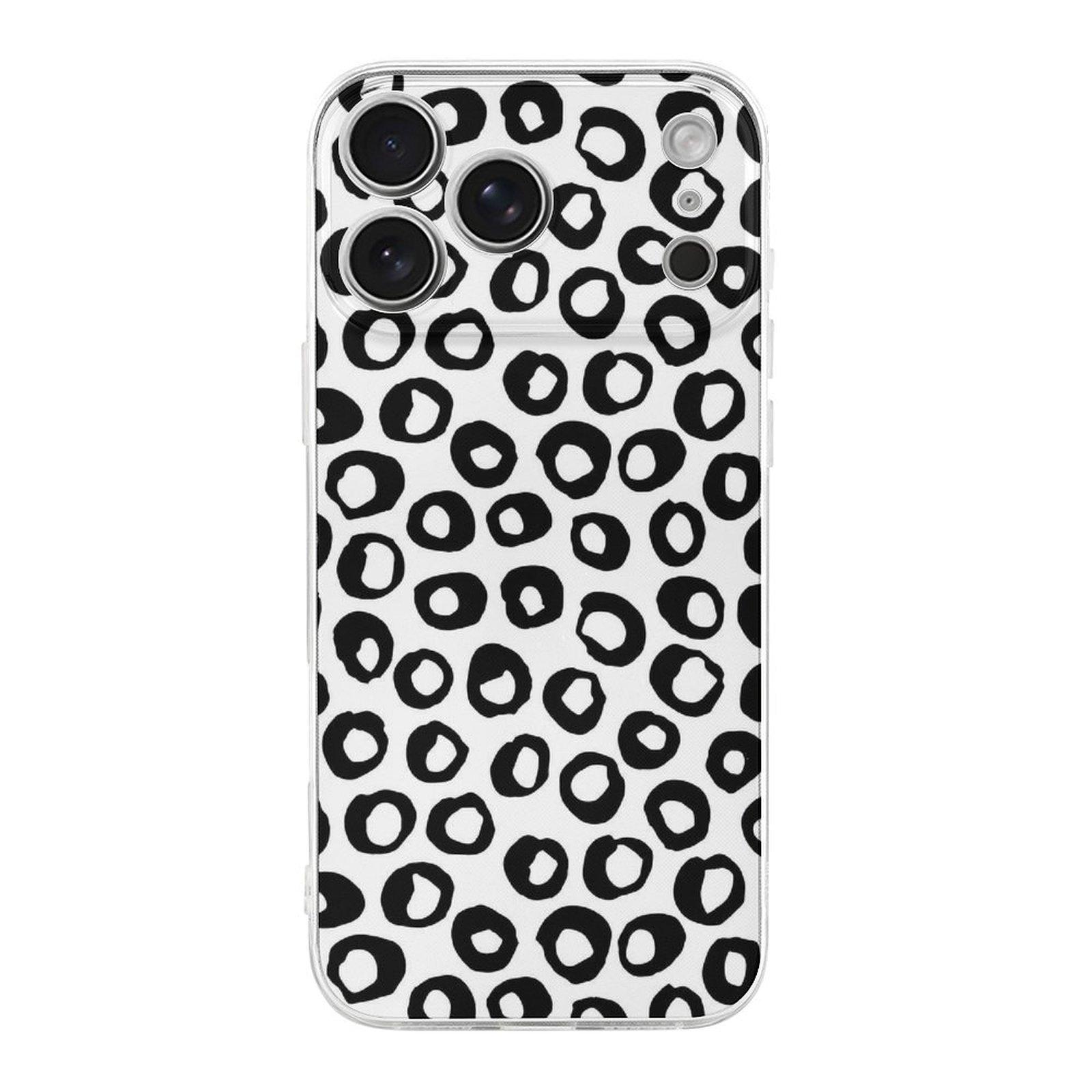 

1 Pack For iPhone 17 Series TPU Phone Case Camera-Protection Glossy Transparent Design, Daily Protection IPHONE-17ProMax белый