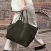 Herbst Winter Tragetasche Damen Mode Marke Retro Handtasche Designer Hochwertiges Rindsleder Mattierte Große Kapazität Schultertasche