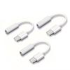 Type C to 3.5 mm Female Headphone Jack Adapter, USB C to Aux Audio Dongle Cable Earphone Jack Converter for iPhone 15 16 Galaxy