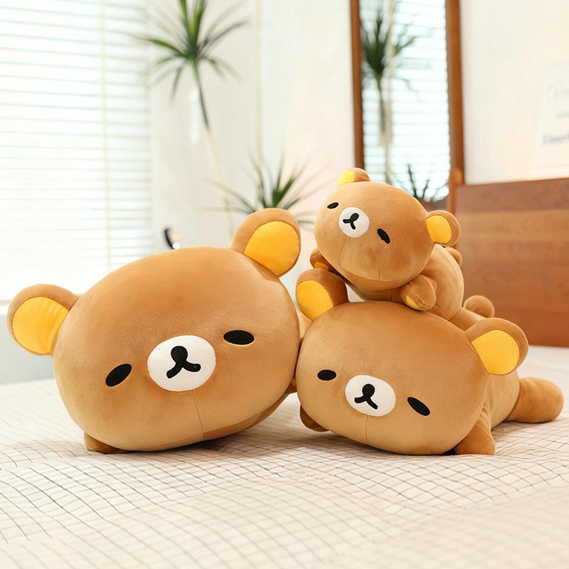 Easy Bear Party Style Relax Bear Large Plush Toy Doll Cute Easy Bear Throw Pillow Doll
