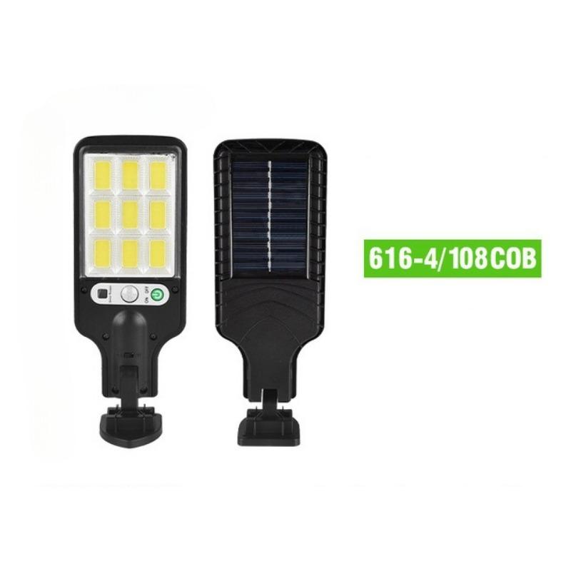 Solar Outdoor Led Courtyard Wall Lamp With 3 Mode Waterproof Motion Sensor Security Lighting Street Lights for Garden Patio Path