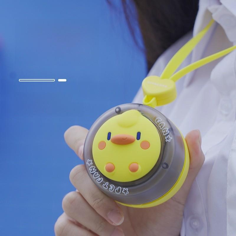 Pokmon Mini Handheld Fan With Usb Rechargeable Noleaf Design For Kids Outdoor Use