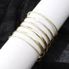 Nuovi Bracciali 2023 per Uomo e Donna Bracciali da Nightclub Lusso Festa Metallo Pentagramma Set di Bracciali Oro Inciso Gioielli Retrò Regalo
