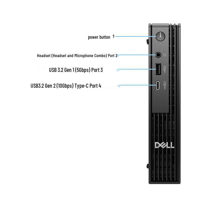 Dell OptiPlex ProMicro QCM1250 Mini Desktop PC (CN version)