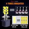 H7 Led With SAMSUNG CSP 360 degree H4 Headlight Bulbs H1 H8 H9 H11 9005 HB3 9006 HB4 6500K 4 Side Fog BulbTurbo Car Light Auto