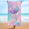 Nieuwe Bedrukte Strandlaken Sneldrogend Zacht Absorberend Sport Koelhanddoek voor Reizen Picknick Zonnebaden Spa Surfen