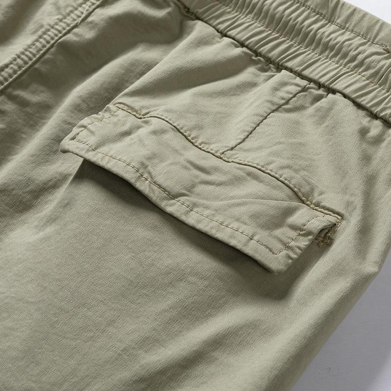 BAPAI 2022 Men's Summer Loose Overalls Casual Slim Gym Sports Pants Fashion Breathable Beach PantsOutdoor Breathable Cargo Short