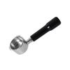 Alloy and Wood Handle Naked Portafilter Reliable 51mm Bottomless Portafilter Coffee Brewing Tools for Consistent Crema