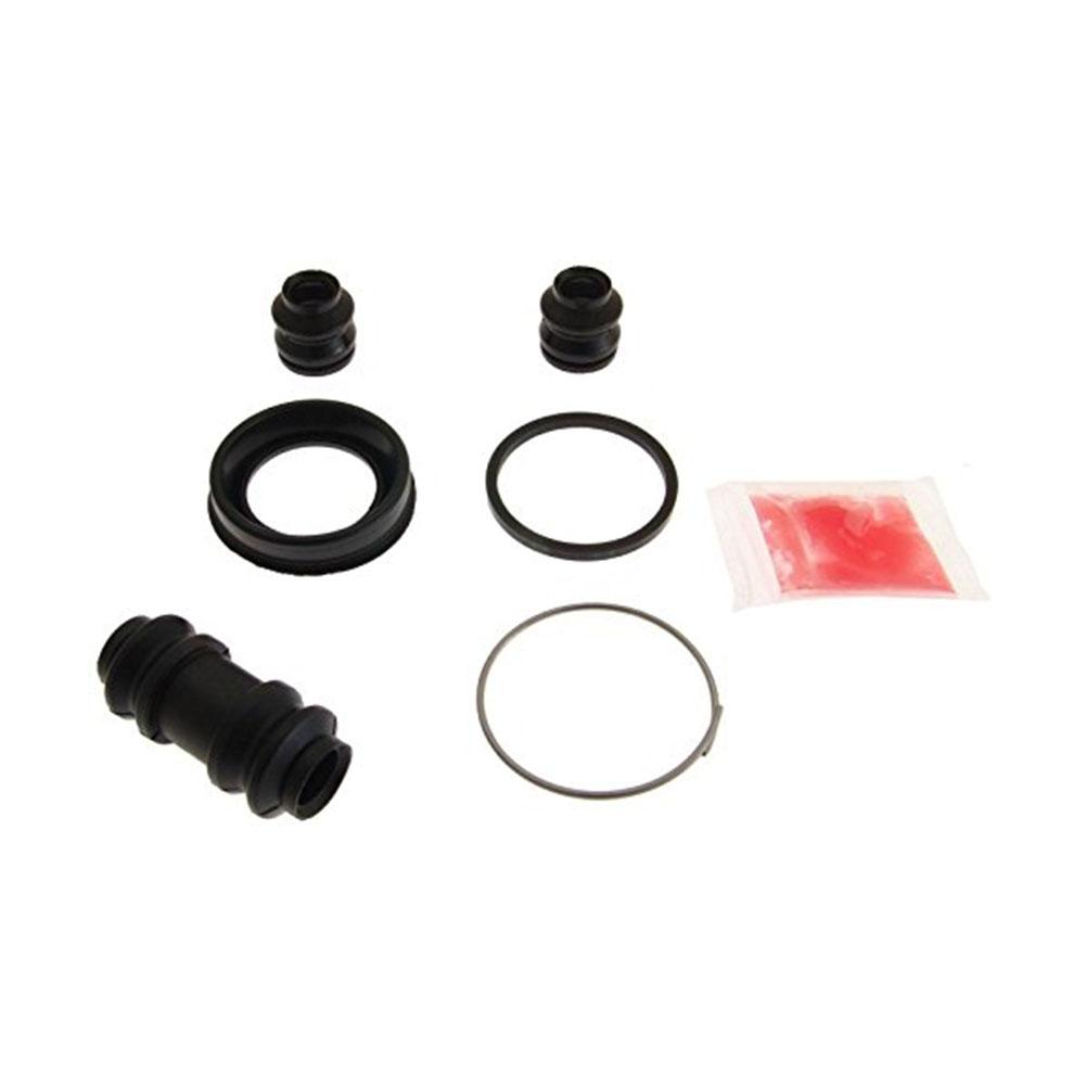 Black Rear Brake Seal Kit Caliper Gasket Replacement Installation Easy To Install Non-deformation Wear-resistant