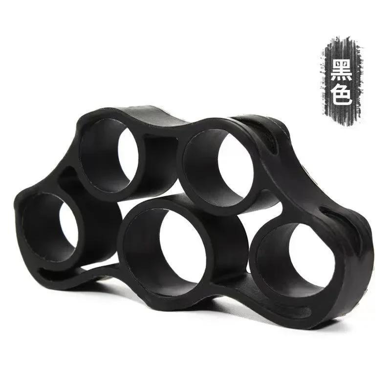 Hand Grip Strengthener Gripper Finger Strengthener Excercise Equipment In Home Elastic Silicone Wrist Gripper Resistance Belt