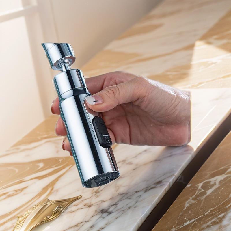 Kitchen Faucet Pull-out Faucet Water Outlet, Showerhead Small Waist Blade Water Outlet, Multi-functional Faucet, Universal