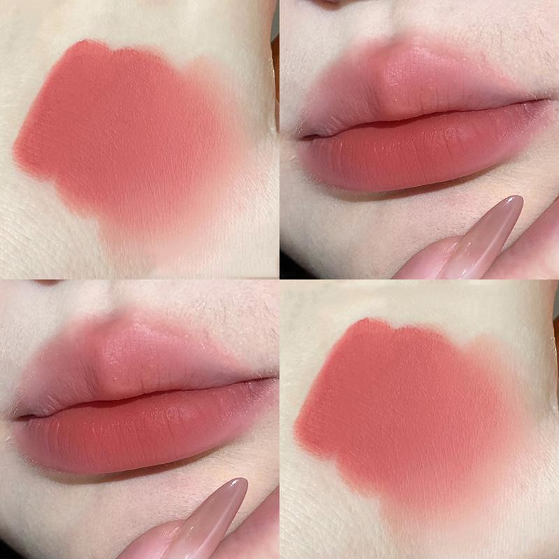 8- MATTE LIPSTICK WATERPROOF LONG-LASTING Easy To VELVET MATTE BLOOD RED ROSE LIPSTICK High Pigment Lips Cosmetics
