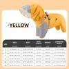 Dog waterproof hiking jacket, pet-specific outdoor windproof and rainproof quick-drying clothing