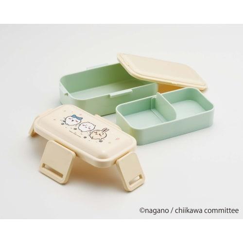 Skater Bento Box Chiikawa 600ml Antibacterial Fluffy Dome Lid 2 Tiers for Women Made in Japan PFLW4AG-A