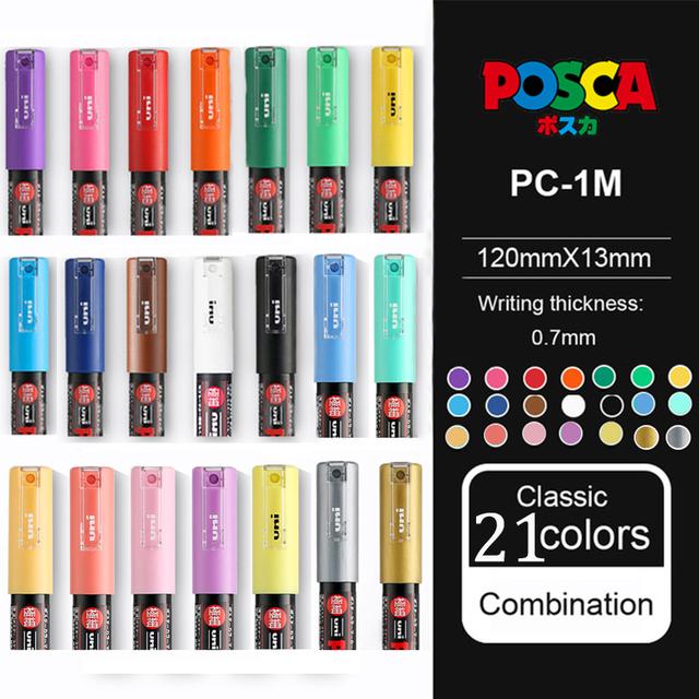 Uni Posca Full Set Acrylic Paint