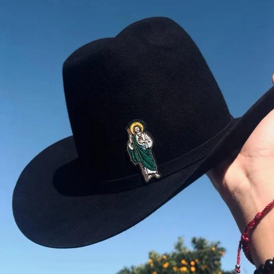 Woven Patch Peel And Stick Embellishment Patch Christian Religious Adhesive Patch