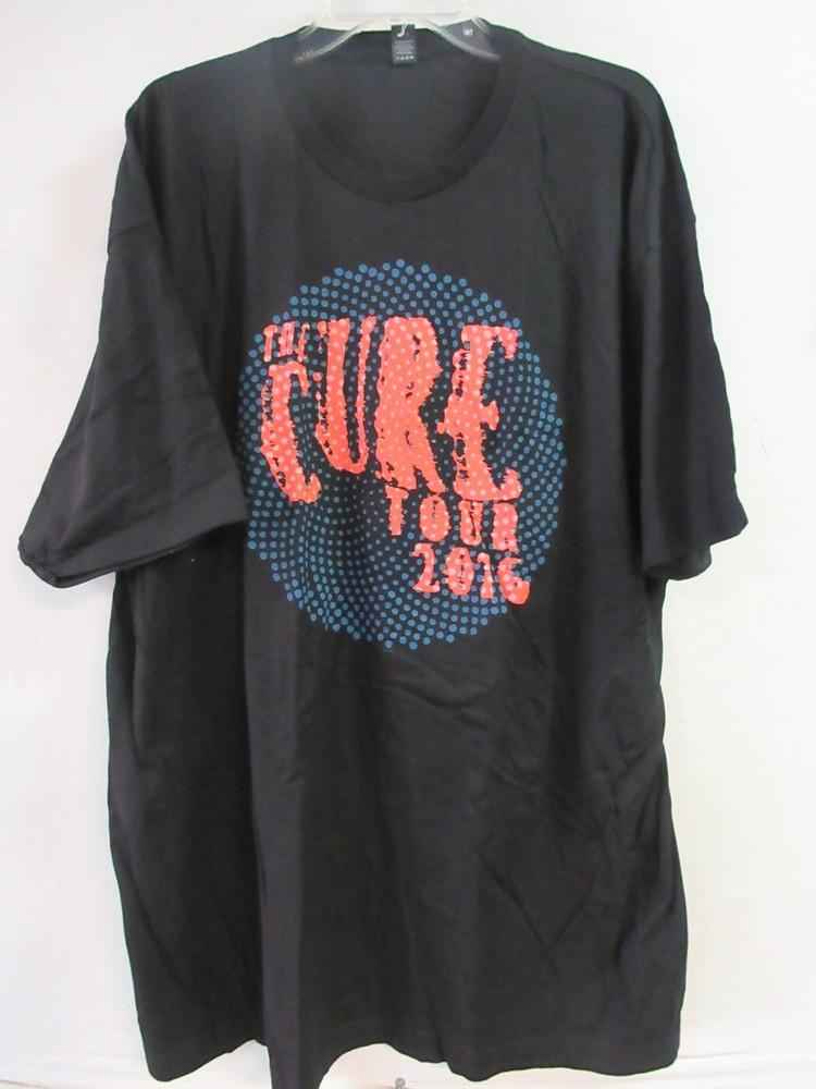 THE CURE OFFICIAL MERCH 2016 TOUR BAND CONCERT MUSIC  3XL / XXXL Unisex T-Shirt M