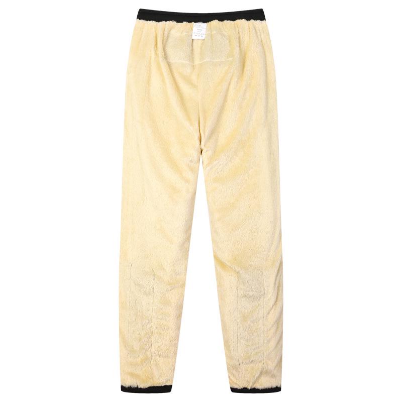 Unisex Electric Heating Pants - Plush Lined, Thick, Cold-Proof, Casual, with Cross-Border Charging.