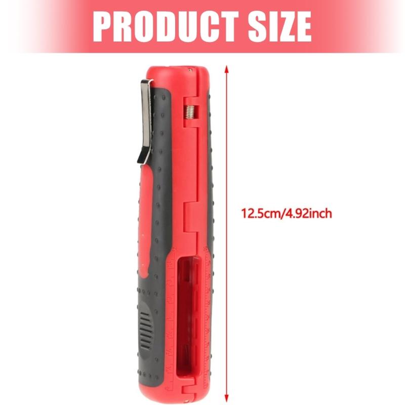 Multifunctional Coaxial Cable Wire Pen Electrical Wire Stripper Handheld Pliers RG59 RG6 Coaxial Cable Tool
