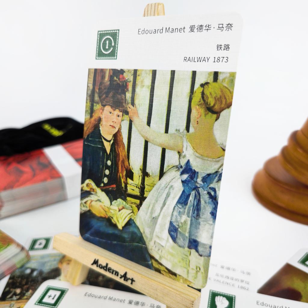 Arte Moderna Divertente Gioco da Tavolo Strategico di Gruppo Giochi con Mazzo di Carte