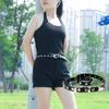 Punk Flower Rivet Belt Korean Style Thin Waist Strap Casual PU Leather Waistband  Girl