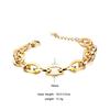 2022 New Arrivals Stainless Steel Bracelets Fashion Luxury 18k Gold Plated Jewelry Bracelet for Women