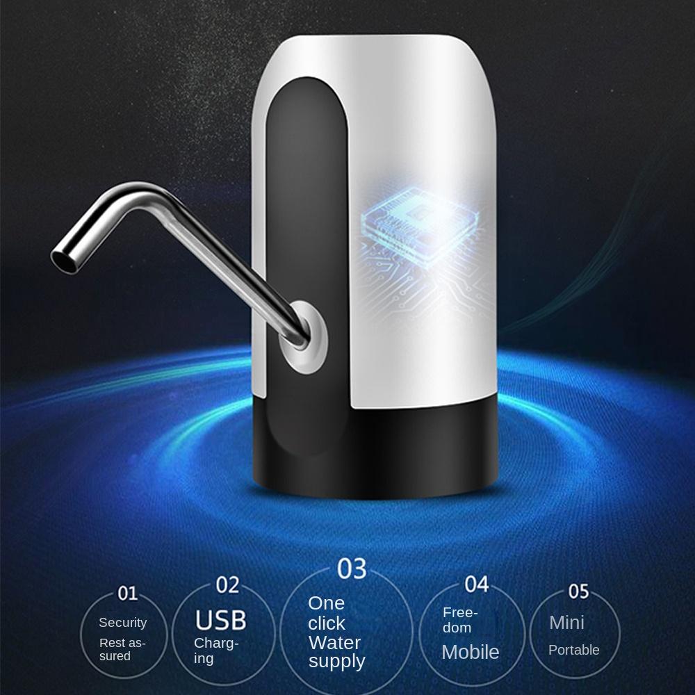 Auto Switch One Click Drink Pump Dispenser Water Bottle Pump USB Charging Water Dispenser Pump