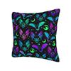Halloween Bat Cartoon Pillowcase Soft Cushion Cover Decorations  Throw Pillow Case Cover Seater Square