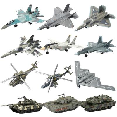 Seria Militară Modernă Set de Piese de Construcție Tanc Principal de Luptă T90 Avion de Vânătoare Multifuncțional Modelelicopter B2 Jucării Pentru Băiat Cadou de Crăciun