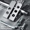 Broken Screw Extractor with Wrench Heavy Duty Metal Stripping Screws Remover Universal 1/2 3/4-Inch Faucet Angle Valve Wire Removal Tool