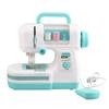 Elektrische Doppelfaden-Nähmaschine zum Selbermachen für Kinder: Simuliertes leichtes Kleingerät zum Nähen im Haushalt, ideales handgefertigtes Spielzeug für Mädchen.
