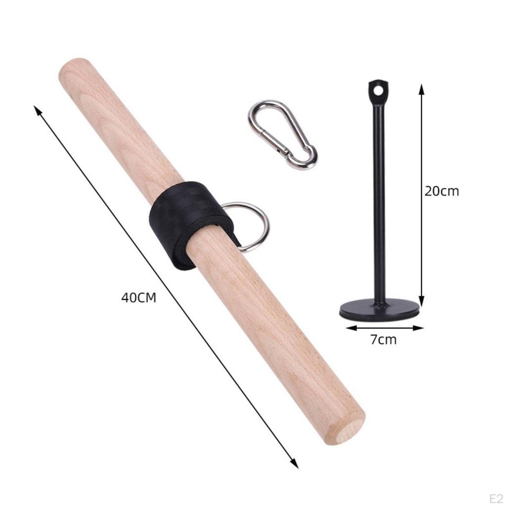 Wrist and Forearm Roller Thickened Nylon Strap Comfortable Grip