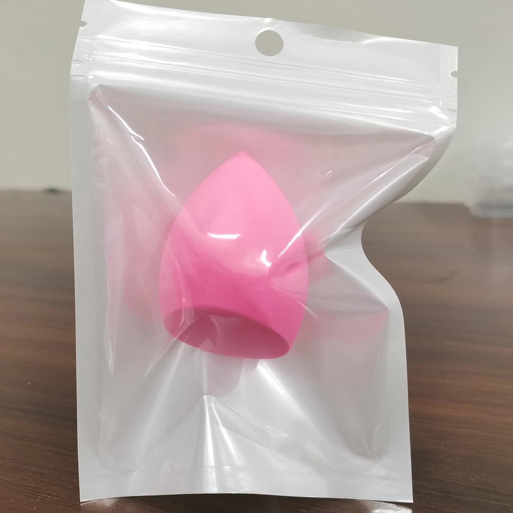 OPP Bagged Makeup Sponge Non-Absorbent Super Soft Dual-Use Dry and Wet Powder Puff Non-Absorbent Q-Bounce Water-Activated Extra Large 4*6 Powder Puff