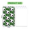 8pcs Soccer Football Theme Mini Spiral Pocket Notebooks Memo Pad Coil Booklet Notepads For Office Stationery School Diaries