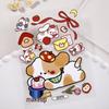 Cute Cartoon Puppy Embossed Journal & Phone Case Decoration Stickers