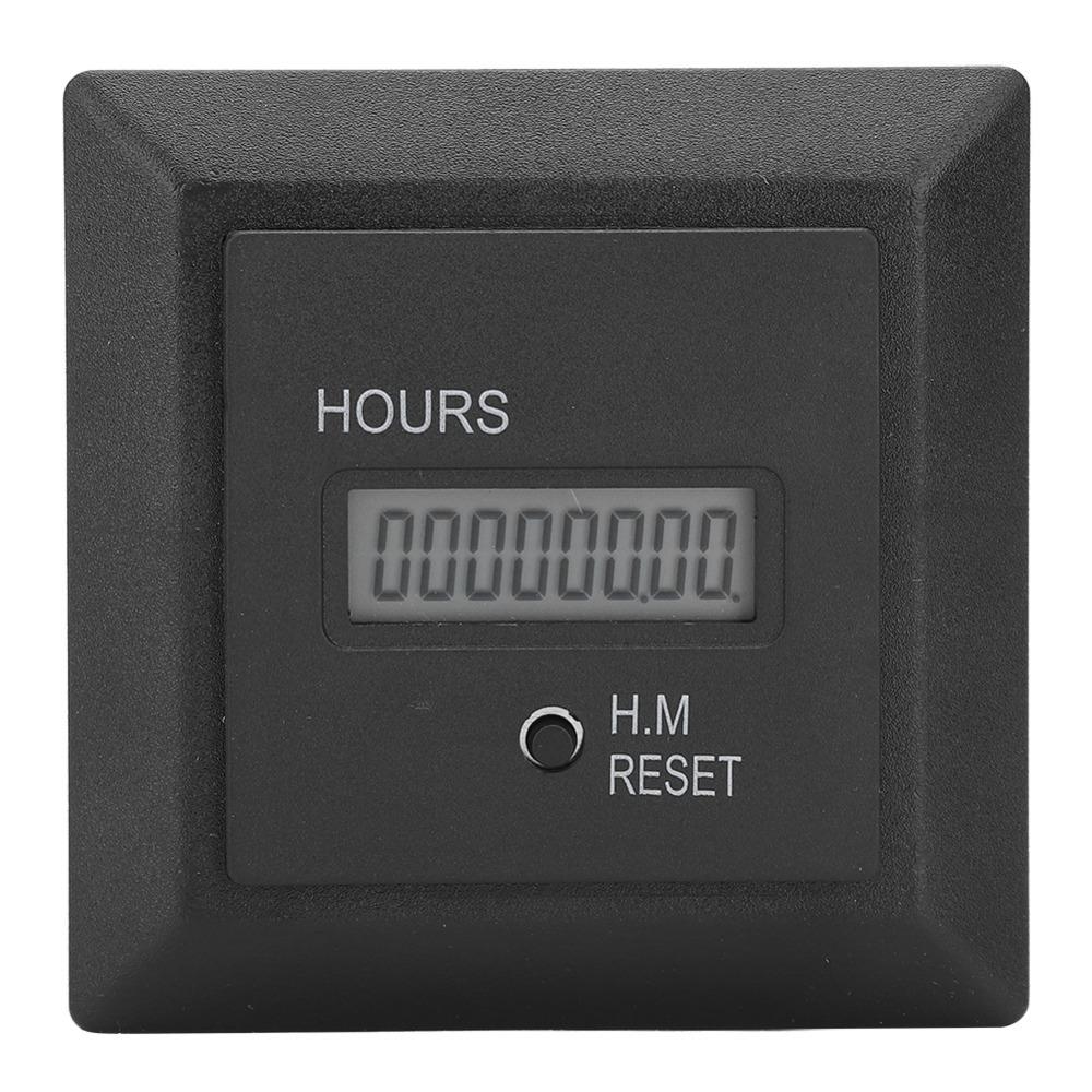 

0 to 999999 Hours 59 Minutes Hour Timer AC 100-240V Industrial Timing Device Motorcycles