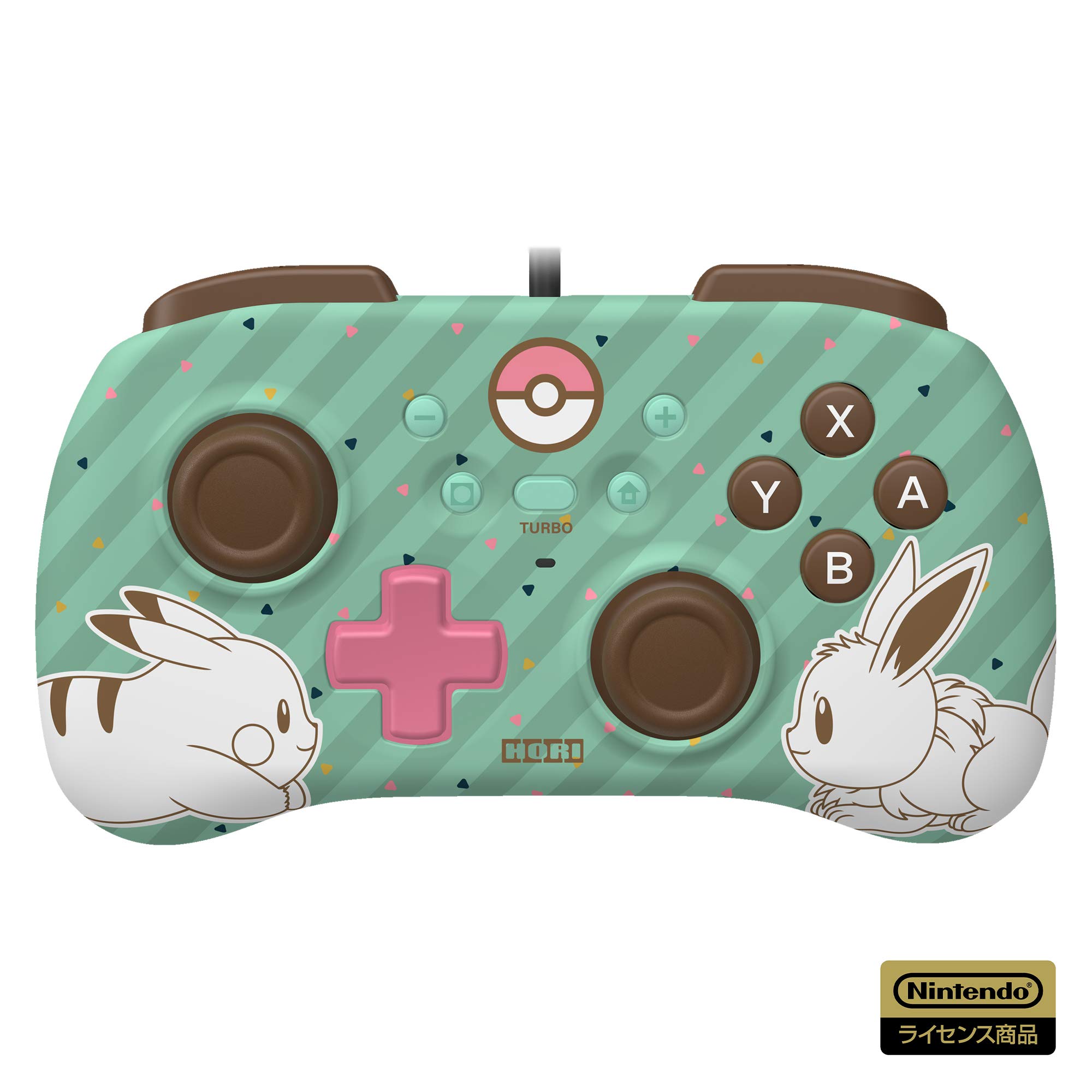 

ліцензований Horipad Mini для Nintendo Switch Pikachu Eevee Switch [Nintendo product] & [Nintendo compatible]
