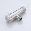 304 Stainless Steel High Flow Angle Valve - Dual Outlet All Copper Water Heater Stop Valve