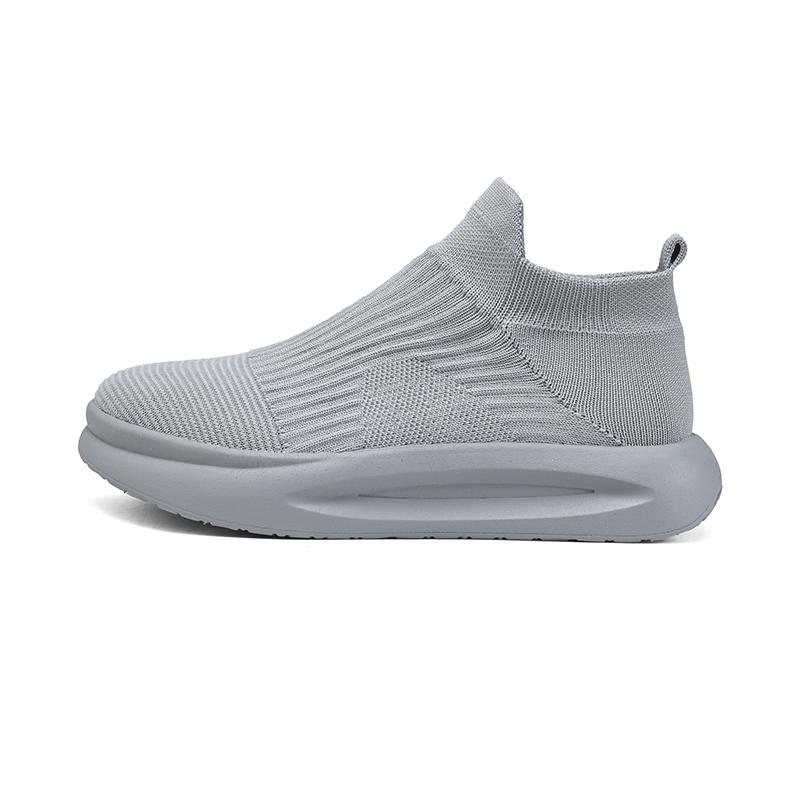 Shoe for Men Fashi Mesh Sock Shoes Outdoor Flat Bottom Anti-slip Breathable Casual Sports Vulcanized Shoes Zapatos Casuales