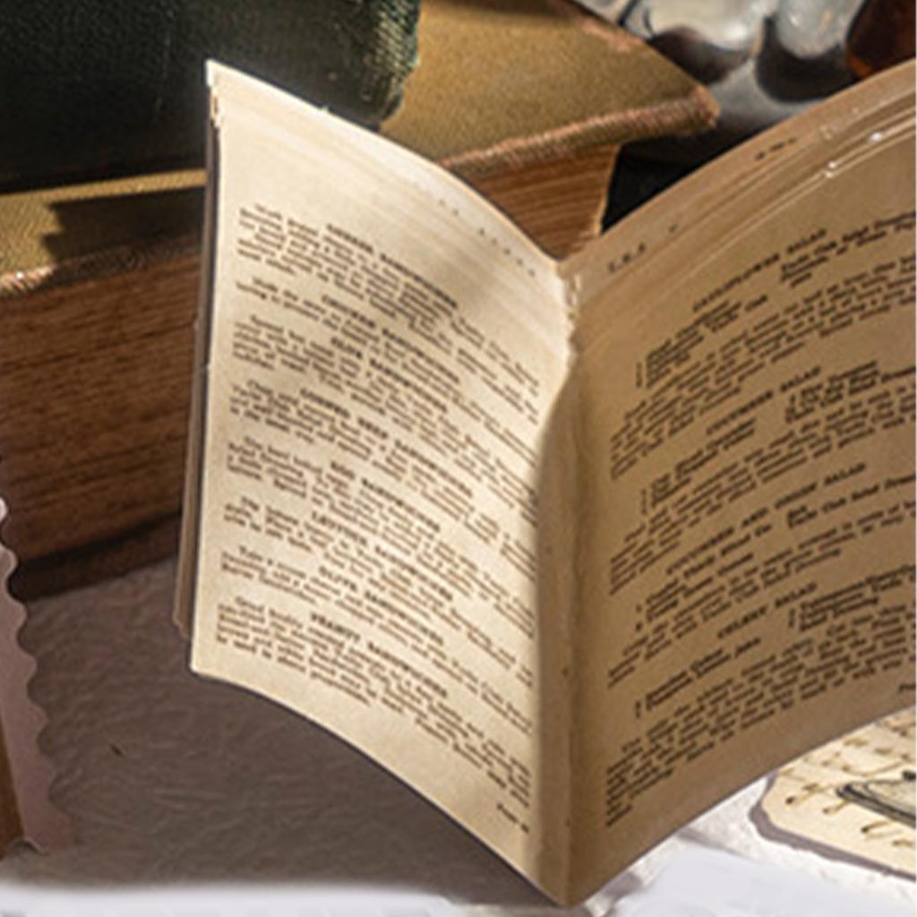 30 STÜCKE Vintage Papieraufkleber Dekorative Retro Alte Journal Schreibaufkleber Scrapbooking Zubehör