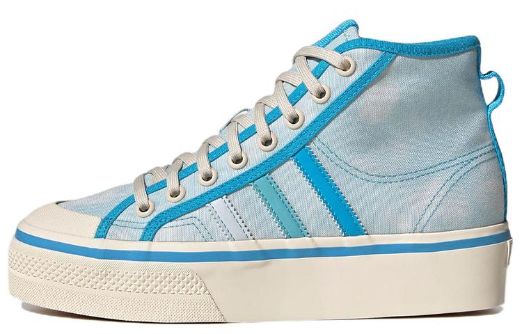 Adidas Wmns Nizza Platform Mid Almost Blue Pantone Women s GX4604 36