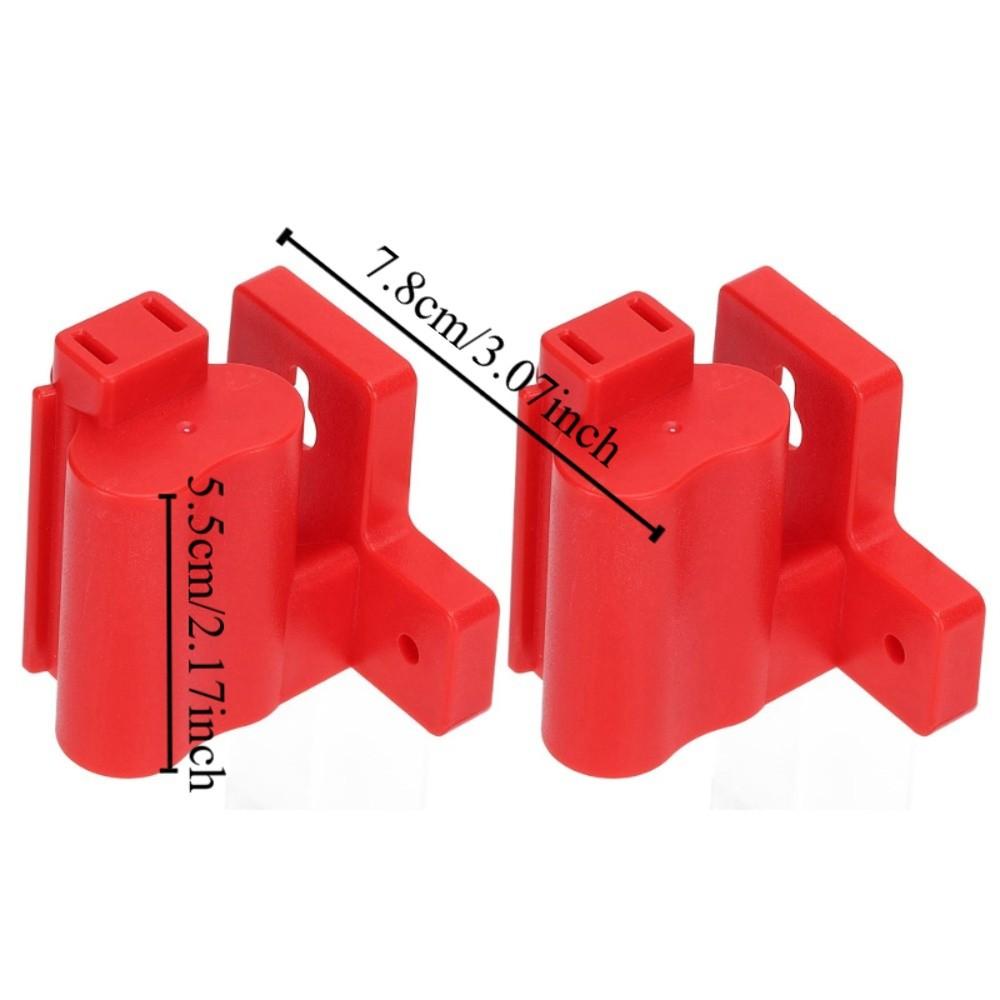 6 Pacotes Para Milwaukee M12 12V Ferramenta Elétrica Cabide Base de Bateria Suporte Armazenamento de Ferramentas para Garagem Oficina