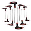 Extended Plastic Handle T Handle Hex Key and Star Wrench Set in Metal for Automotive Repair Tool