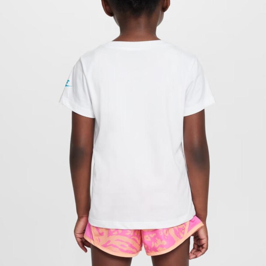 Nike T Shirt FUTURA WILDFLOWER 100 White Infant And Toddler II2411-100