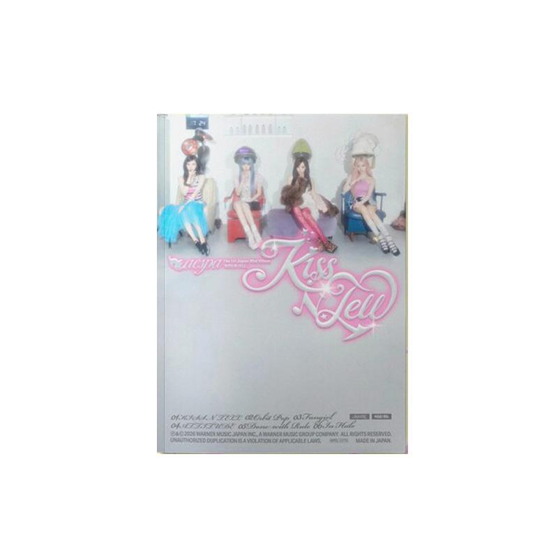 aespa – 1er Mini Album Japonais [Kiss N Tell] (Édition limitée Ver.) (Édition Japon) 1pcs