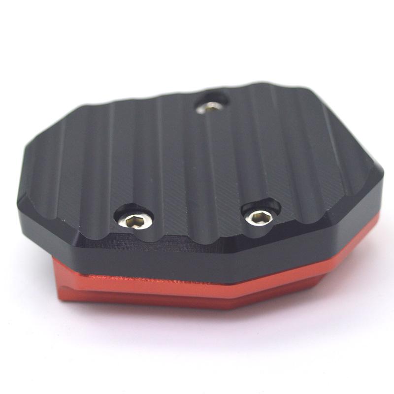 Honda PCX125 PCX150 PCX 125 Ikiz CNC Kütük Alüminyum Kickstand Ayak Plakası Yan Stand Uzatma Pedi Büyüt